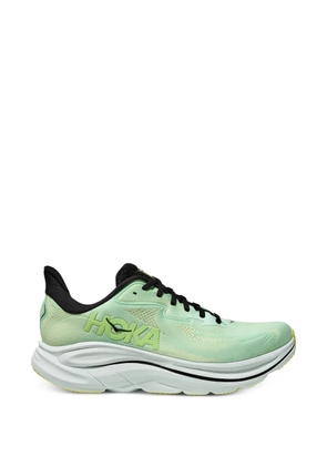 HOKA Clifton 10 lace-up sneakers - Green