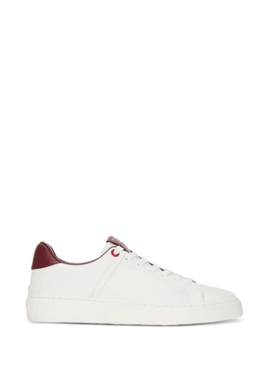 Balmain B-Court smooth leather trainers - White