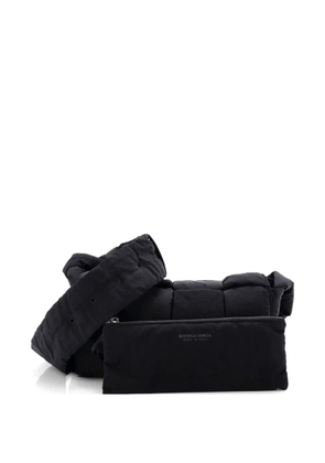 Bottega Veneta Pre-Owned Padded Tech Cassette Intrecciato Nylon crossbody bag - Black