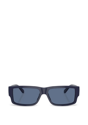Diesel rectangle-frame sunglasses - Blue
