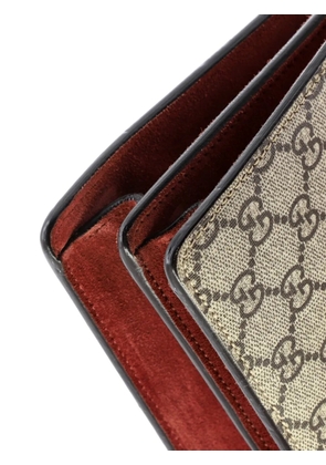 Gucci Pre-Owned Dionysus Bag Blooms Print GG Coated Canvas Medium shoulder bag - Brown