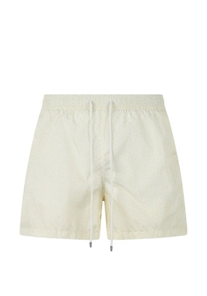 Fedeli patterned drawstring swim shorts - Yellow