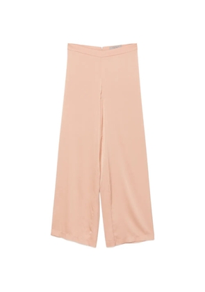D.Exterior wide-leg trousers - Pink