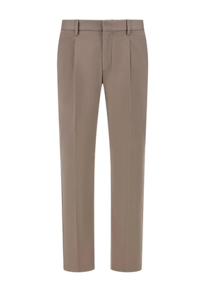 Boggi Milano pleat-detailed trousers - Brown