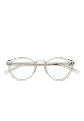 Saint Laurent Eyewear round-frame glasses - Grey