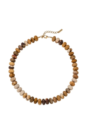 Jennifer Behr Corisande beaded necklace - Gold