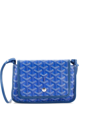 Goyard Pre-Owned Plumet Clutch Wallet Coated Canvas crossbody bag - Blue
