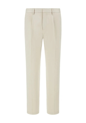 Boggi Milano dart-detail trousers - Neutrals