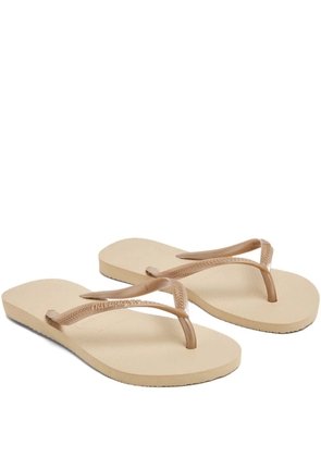 Havaianas Slim metallic flip-flops - Gold