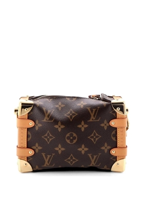 Louis Vuitton Pre-Owned Side Trunk Handbag Monogram Canvas PM shoulder bag - Brown