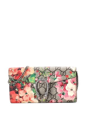 Gucci Pre-Owned Dionysus Chain Wallet Blooms Print GG Coated Canvas Long clutch bag - Pink