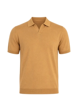 DIKTAT short-sleeve knitted T-shirt - Yellow