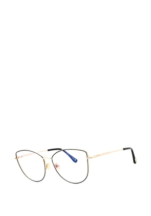 TOM FORD cat-eye frame glasses - Black