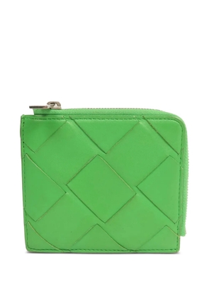 Bottega Veneta Pre-Owned Intrecciato coin purse - Green