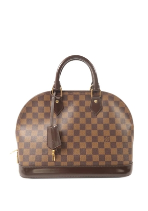 Louis Vuitton Pre-Owned PM Alma Damier Ebene tote bag - Brown