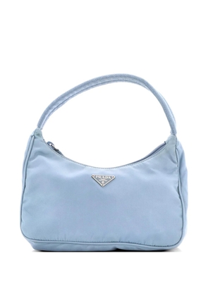 Prada Pre-Owned Tessuto Mini hobo bag - Blue