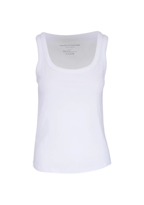 Majestic Filatures scoop-neck tank top - White