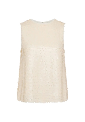 Simon Miller Shirley sequin-embellished top - Neutrals