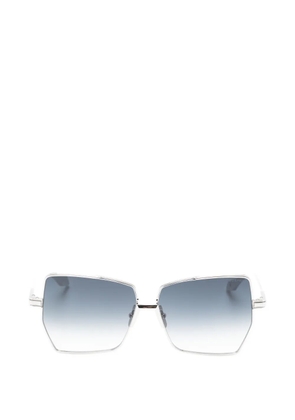 Dita Eyewear Metamorphis geometric-frame sunglasses - Silver