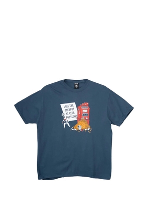Sinclair Jackpot graphic-print T-shirt - Blue