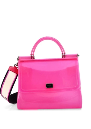 Dolce & Gabbana Pre-Owned Miss Sicily Bag PVC Medium satchel - Pink