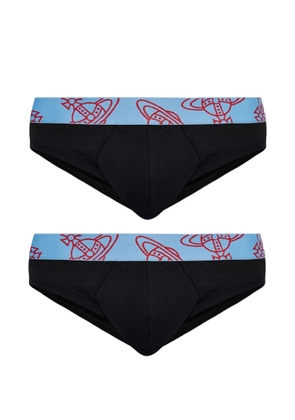 Vivienne Westwood Orb-print briefs - Black