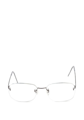 Lindberg rimless rectangle-frame glasses - Silver