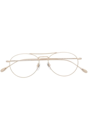 Gucci Eyewear pilot-frame optical glassses - Gold