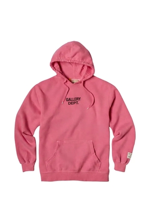GALLERY DEPT. logo-detail hoodie - Pink