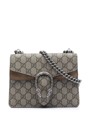 Gucci Pre-Owned 2016-2026 Small GG Supreme Dionysus crossbody bag - Neutrals