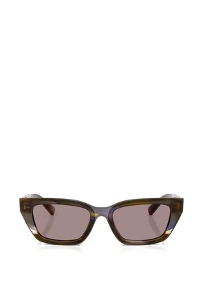 Dolce & Gabbana Eyewear cat-eye frame sunglasses - Brown