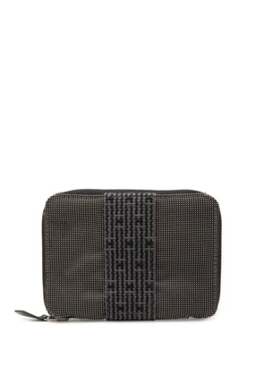 Hermès Pre-Owned 20th Century Toile Herline Zip Wallet small wallets - Grey