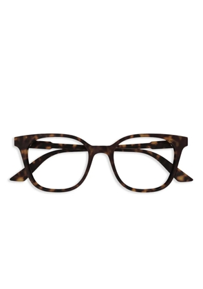 Gucci Eyewear logo-print glasses - Brown
