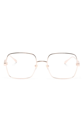 Gucci Eyewear square-frame glasses - Gold