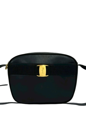 Ferragamo Pre-Owned 2010-2026 Vara Calfskin crossbody bag - Black