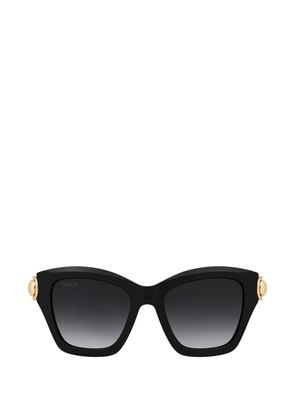 Furla cat-eye-frame sunglasses - Black
