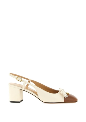 Valentino Garavani Valet Du Roi bow-detail pumps - Neutrals