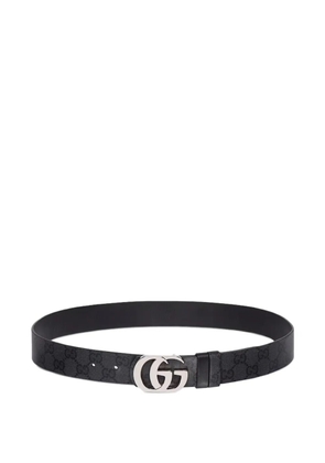 Gucci Double G Supreme belt - Black