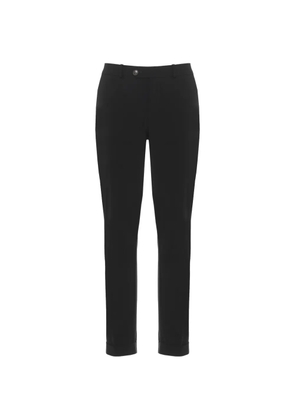RRD Terzilight logo-patch turn-up trousers - Black