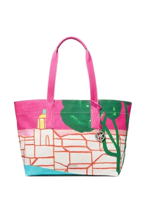 Michael Kors graphic-print tote bag - Pink