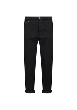 Brunello Cucinelli Solomeo crest jeans - Black