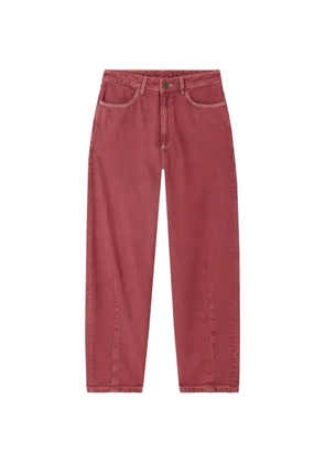 American Vintage Ymobay balloon jeans - Red