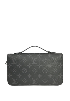 Louis Vuitton Pre-Owned 2019 Zippy Eclipse clutch bag - Black