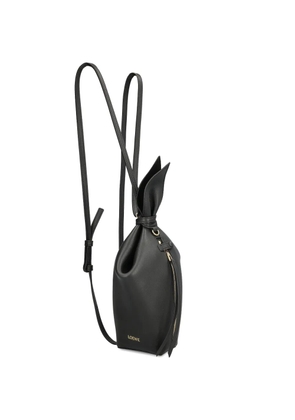 LOEWE Bunny leather backpack - Black
