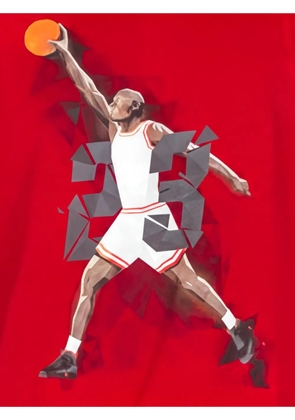 Jordan West Madison St. graphic-print T-shirt - Red