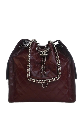 CHANEL Pre-Owned 2021-2026 Medium Quilted Shiny Calfskin 25 Handbag shoulder bag - Red
