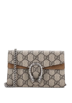 Gucci Pre-Owned Dionysus Bag GG Coated Canvas Super Mini crossbody bag - Brown