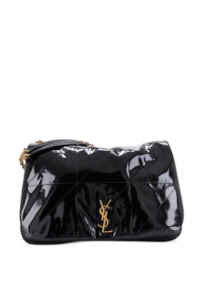 Saint Laurent Pre-Owned Jamie 4.3 Quilted Patent Large shoulder bag - Black