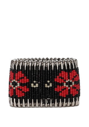 Chopova Lowena beaded safety-pin bracelet - Silver