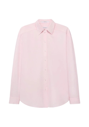 Another Tomorrow pleat-back shirt - Pink